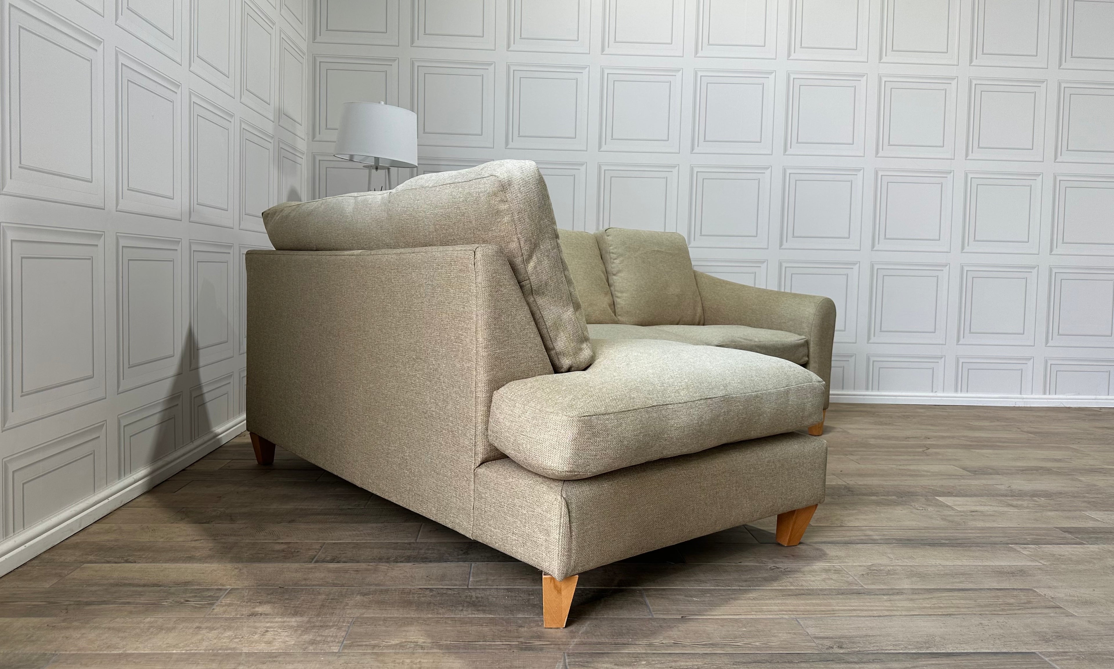 Laura Ashley Baslow Beige Corner Sofa - Delivery Available