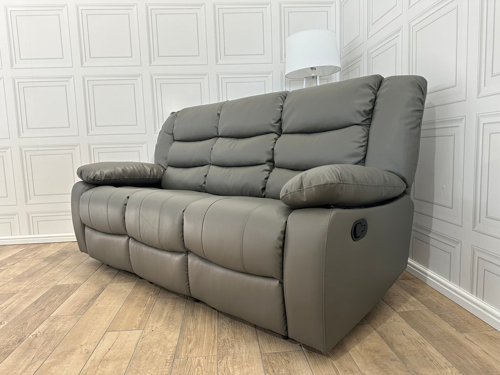 Brand New 3 Seater Leather Recliner Sofa - Same Day Delivery Available