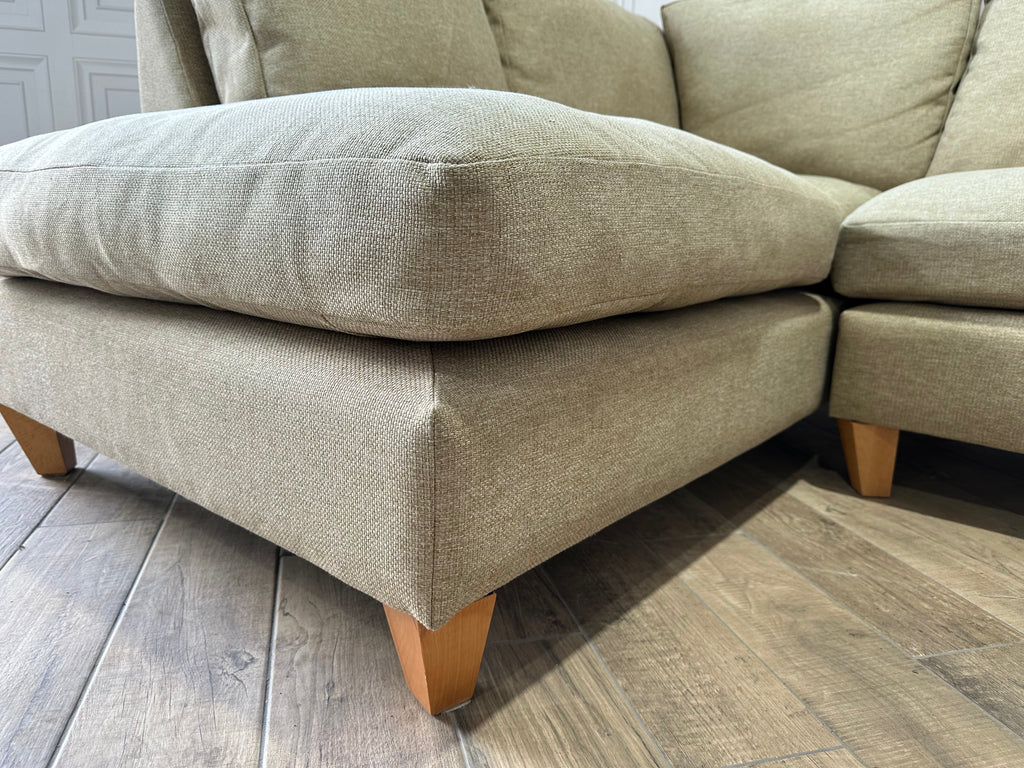 Laura Ashley Baslow Beige Corner Sofa - Delivery Available